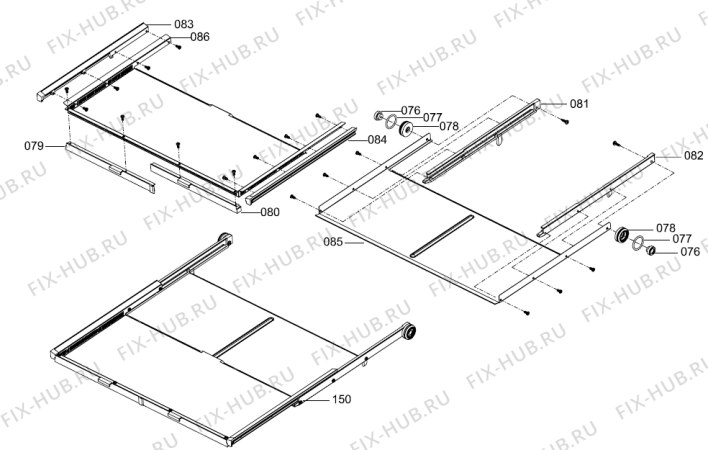 Взрыв-схема посудомоечной машины Gorenje GIC63140AXUK (325721, FP6) - Схема узла 06