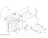 Схема №1 SHE55M06UC с изображением Набор кнопок для посудомоечной машины Bosch 00609619