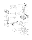 Схема №1 G2P 63R/BD с изображением Дверка для духового шкафа Whirlpool 481245058531