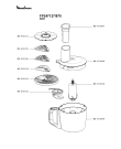 Схема №1 FP247127/870 с изображением Емкость для кухонного измельчителя Moulinex MS-651809