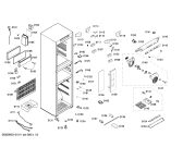 Схема №1 KGF25986TI с изображением Крышка для холодильника Bosch 00645100