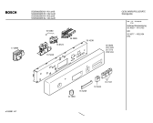 Схема №3 SGS6002MX с изображением Панель управления для посудомоечной машины Bosch 00357273
