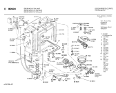 Схема №2 SMU8142SK с изображением Панель для электропосудомоечной машины Bosch 00292194