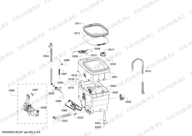 Схема №1 WP12T423HK с изображением Панель управления для стиралки Siemens 00709248