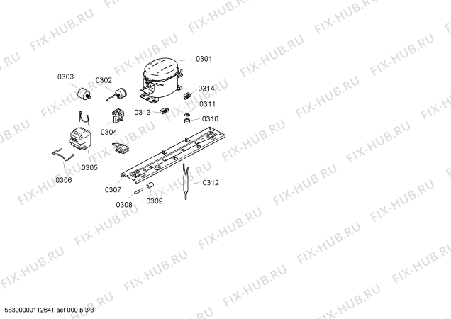 Схема №2 KG25F241 с изображением Дверь для холодильной камеры Siemens 00242252