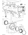 Схема №1 AWO/C 6340 с изображением Модуль (плата) для стиральной машины Whirlpool 481010526686
