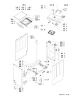 Схема №1 AWE 6514 с изображением Декоративная панель для стиралки Whirlpool 481245217786