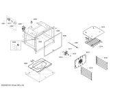 Схема №3 HBN3450UC с изображением Модуль управления для духового шкафа Bosch 00655330