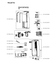 Схема №1 DH4130F0/GQ с изображением Резервуар для электроочистителя воздуха Rowenta CS-00128373