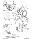 Схема №1 084 WT/GY с изображением Запчасть для стиралки Whirlpool 481221479361