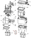 Схема №1 BM900AL (284333, BM1309) с изображением Держатель Gorenje 292248