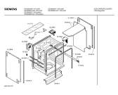 Схема №3 SE59290 с изображением Вкладыш в панель для посудомоечной машины Siemens 00298662