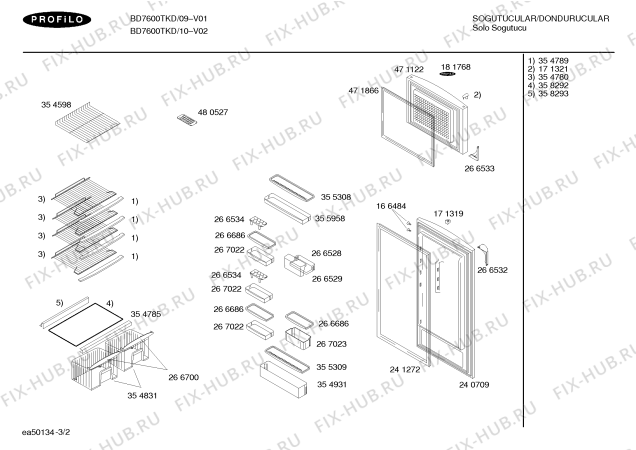 Схема №1 BD7600TKD с изображением Дверь для холодильника Bosch 00471122