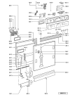 Схема №2 GSIP 6127/1 IN с изображением Модуль (плата) управления для посудомойки Whirlpool 481221470805