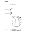 Схема №1 KI170D40/87A с изображением Часть корпуса для электрочайника Tefal SS-201652