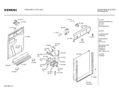 Схема №3 SR73230 с изображением Передняя панель для электропосудомоечной машины Siemens 00278472