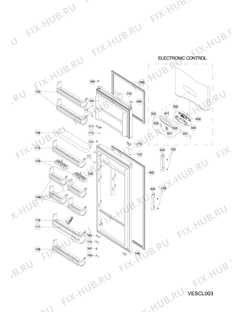 Схема №2 MTZ612NFDHA (F054062) с изображением Экран для холодильника Indesit C00306252
