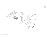 Схема №1 FRMA702S с изображением Панель управления для духового шкафа Bosch 00740494