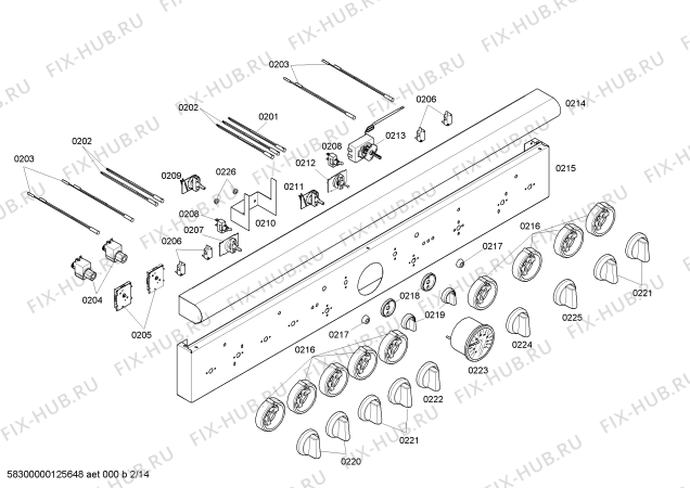 Схема №5 PRG364EDG с изображением Переключатель для плиты (духовки) Bosch 00609110