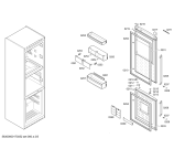 Схема №1 KG39FPI30 с изображением Декоративная панель для холодильника Siemens 00673360
