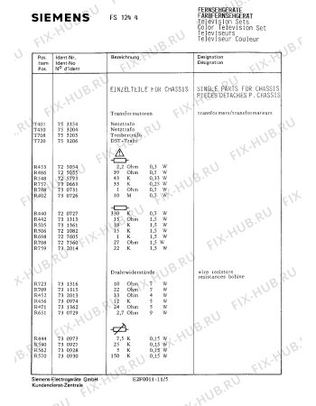 Взрыв-схема телевизора Siemens FS1244 - Схема узла 06