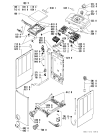 Схема №1 AWT6104/1 с изображением Микропереключатель для стиралки Whirlpool 481228219504