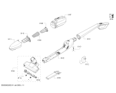 Схема №1 BBHL21841 Readyy'y Lithium 18V с изображением Скоба для мини-пылесоса Bosch 11021510