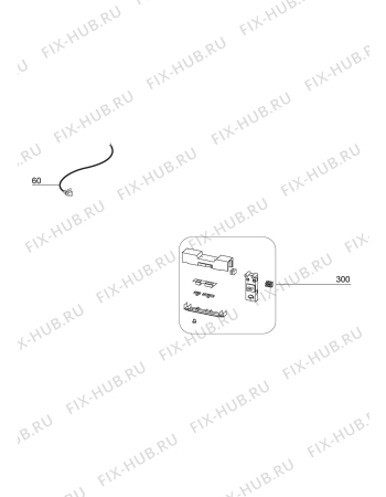 Взрыв-схема вытяжки Electrolux LFG9525W - Схема узла Command panel 037