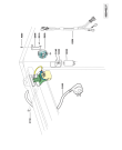 Схема №2 HAU065MBWG с изображением Электролиния для стиралки Whirlpool 480111100042