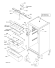 Схема №3 RLA50P (F031510) с изображением Запчасть для холодильной камеры Indesit C00219460