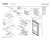 Схема №1 KS40U630GB с изображением Дверь для холодильника Siemens 00241777