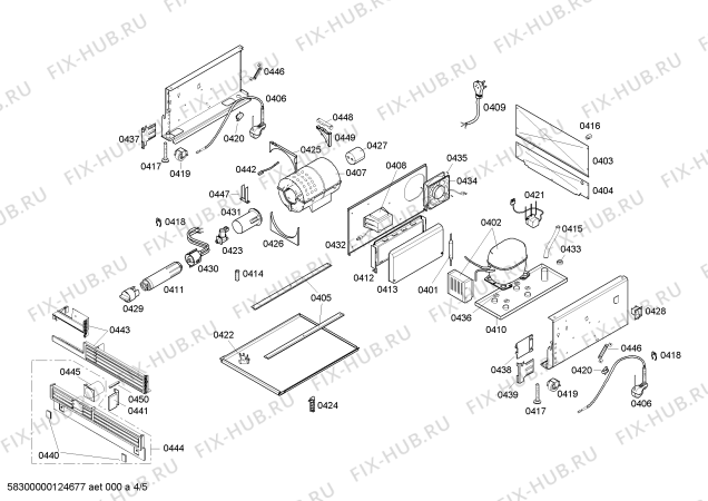 Схема №1 FID18P30 с изображением Противень для холодильника Bosch 00661259