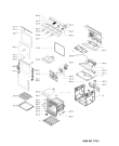 Схема №1 AKPM 763/IX с изображением Обшивка для плиты (духовки) Whirlpool 480121103719