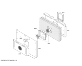Схема №2 PRG304US с изображением Рамка для плиты (духовки) Bosch 00487280