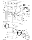 Схема №1 AWO/D 7874 ECO W с изображением Декоративная панель для стиральной машины Whirlpool 480111104316