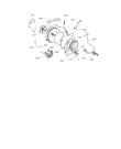 Схема №1 AWOS81010S с изображением Гидрошланг для стиральной машины Whirlpool 482000014448
