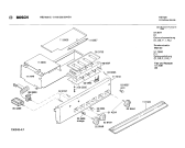 Схема №1 0750292024 HEU620C с изображением Панель для плиты (духовки) Bosch 00117410