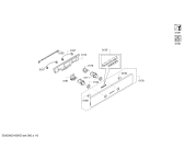 Схема №2 HB63AR550F с изображением Панель управления для духового шкафа Siemens 00740807