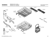 Схема №2 SE55E231EU с изображением Вкладыш в панель для посудомоечной машины Siemens 00434139