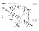 Схема №1 WXL1060FE SIWAMAT XL1060 с изображением Панель управления для стиралки Siemens 00431470