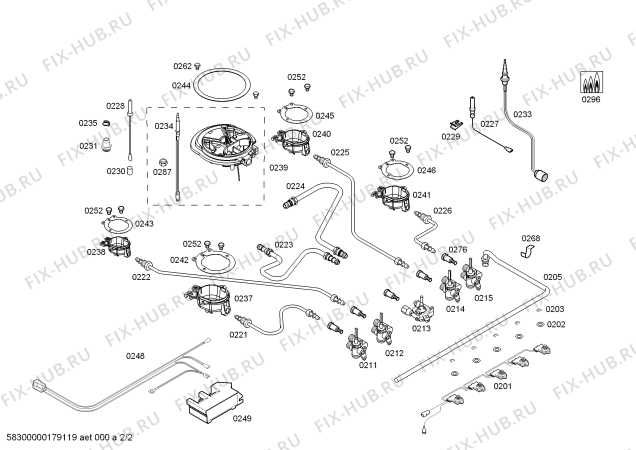 Схема №1 GK95VBE20 4G+1W BELION 90F IH5 с изображением Варочная панель для плиты (духовки) Bosch 00771547