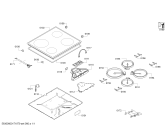 Схема №1 CRE611S06 Pitsos с изображением Стеклокерамика для духового шкафа Bosch 00770212