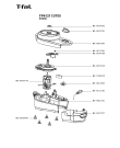 Схема №1 FP412111/700 с изображением Моторчик для кухонного измельчителя Seb MS-0568144