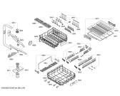 Схема №1 SMI65N42CH, ActiveWater Eco с изображением Набор кнопок для посудомойки Bosch 00614046