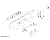 Схема №1 SMS69M68EU с изображением Передняя панель для посудомоечной машины Bosch 00675489