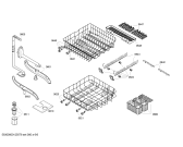 Схема №1 SE2GNE4 с изображением Передняя панель для посудомоечной машины Bosch 00666076