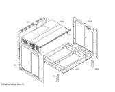 Схема №1 FRMA801 с изображением Панель управления для плиты (духовки) Bosch 00705352