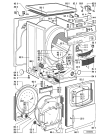 Схема №1 TRA 4350WS-DK TRA4350 с изображением Обшивка Whirlpool 481245219315