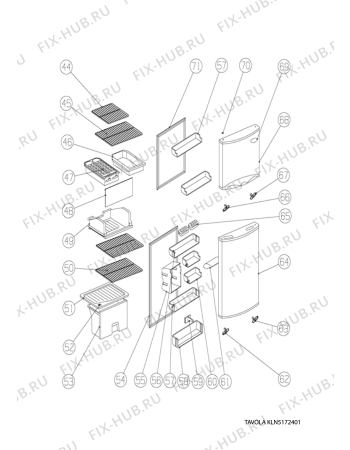 Схема №2 TAN300FWFE (F054315) с изображением Изоляция для холодильной камеры Indesit C00272476