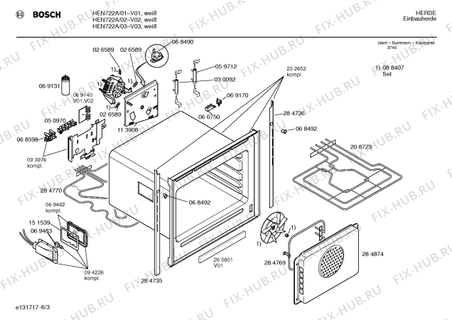 Схема №2 HE71040 с изображением Ручка выбора температуры для духового шкафа Siemens 00069154